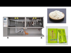Sachet Powder Packing Machine 15 - 80 Bags / Minute Hot Sealing