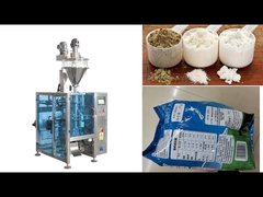 Food Powder Filling Packing Machine Three Phase Pneumatic Control