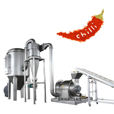 Sri Lanka Chili Maszyna do mielenia proszku Pepper Pulverizer 3 Stage