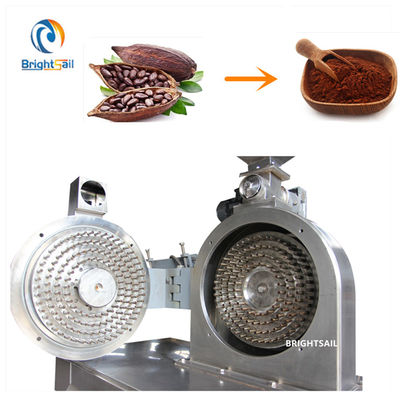 40-1000 Mesh 50-1000kg / H Maszyna do mielenia ziarna kakaowego