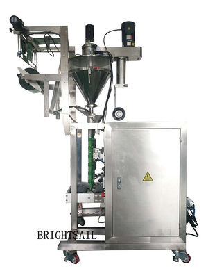 Automatyczna maszyna do pakowania kawy w proszku ze stali nierdzewnej 1,5 kW Ważenie ślimaka