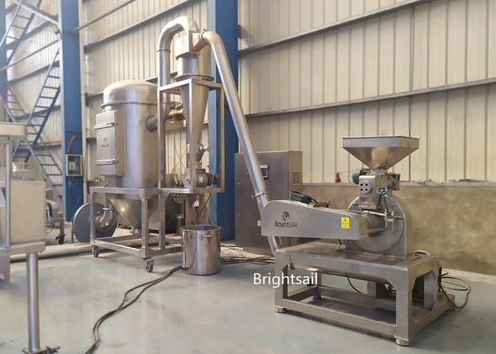 15mm Pin Mill Machine Dwie tarcze szlifierskie Przemysłowy młynek do kawy