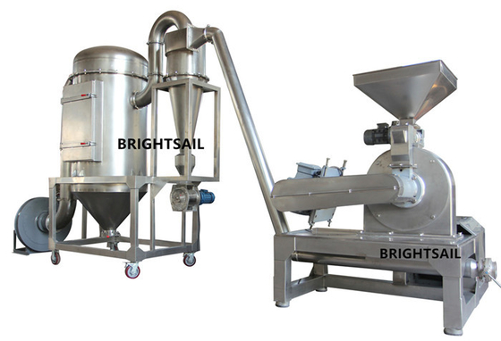 Brightsail 500 kg / H Rozdrabniacz do mokrego i suchego ziarna Przetwarzanie żywności Micro Pulverizer
