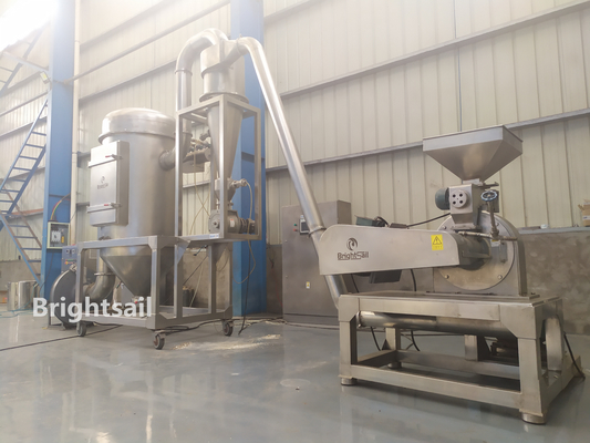 Przemysł Pin Mill Defatted Soja Grinder Machine Pin Pulverizer 11KW Z CE