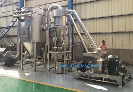 Maszyna do tłoczenia cząstek gumowych ze stali nierdzewnej SUS304 2500 Mesh 100 - 4000 Kg/H