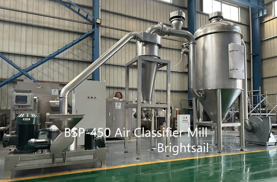 Brightsail ACM szlifier Talk Powder Classifier Mill Talk Powder pulverizer set sus304
