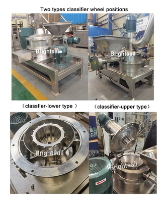 Sus 304 Moringa Leaves Pulverizer maszyna do pulbrowania liści ACM Grinder od Brightsail
