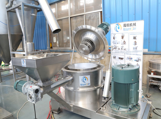 Sus 304 Moringa Leaves Pulverizer maszyna do pulbrowania liści ACM Grinder od Brightsail