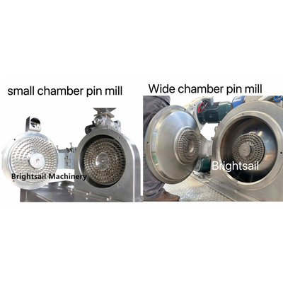 Brightsail Sesame szerokokomórkowy młyn szpilkowy Sesame High Speed Pin Mill maszyna do produkcji proszku spożywczego