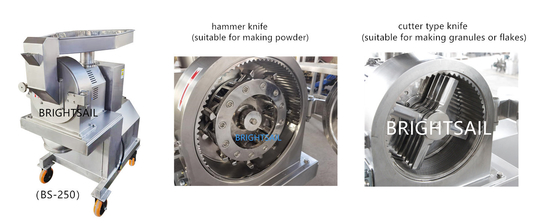 Ginger High Speed Hammer Mill Maszyna do szlifowania imbiru z maszyny do produkcji proszku Brightsail