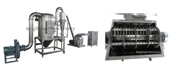 Suszone jabłko Pomace Hammer Mill Brightsail Powder Grinder Machine suszone jabłko Pomace Powder Mill Machine