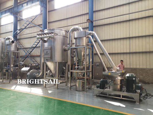 Sodowy oktaboran Szlifowanie maszyny chemicznej klasyfikator powietrza Mill szlifowanie proszku wytwarzania Sodowy oktaboran szlifowanie z Brightsail