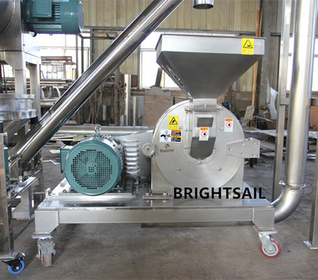 Sus Crystal Materials 5000 kg / H 10 Mesh Sugar Milling Machine