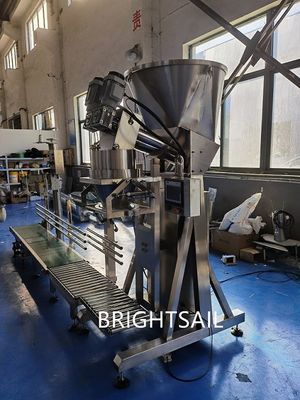 5 kg 50 kg Mąka w proszku w torebce Napełnianie maszyny Wskazuje błąd