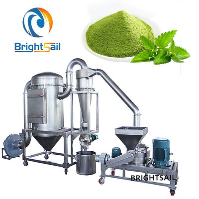 Brightsail Leaf Air Classifier Mill Moringa leaf Grinding Machine Set pulverizer z liści herbaty Grinder Machine